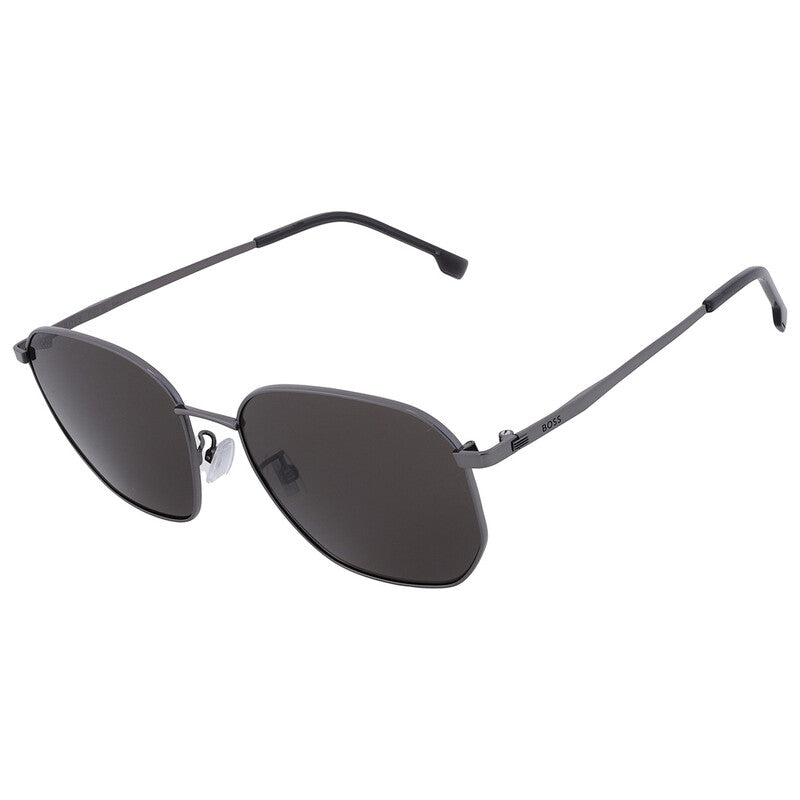 Grey Geometric Men's Sunglasses