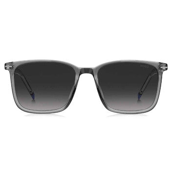 Grey Gradient Square Men's Sunglasses