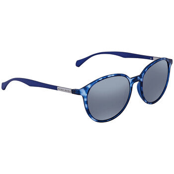 Grey Mirror Round Men's Sunglasses