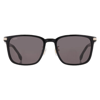 Grey Rectangular Men's Sunglasses