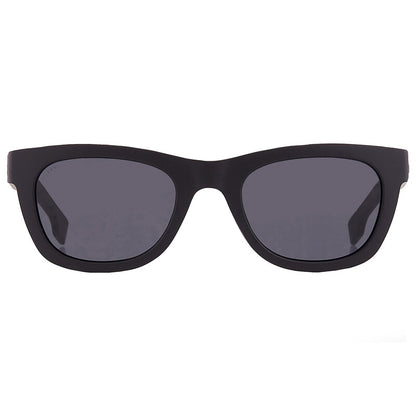 Grey Rectangular Men's Sunglasses