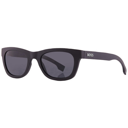 Grey Rectangular Men's Sunglasses