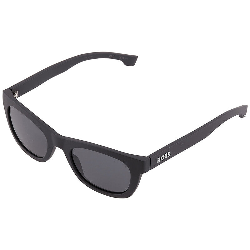 Grey Rectangular Men's Sunglasses