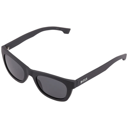 Grey Rectangular Men's Sunglasses