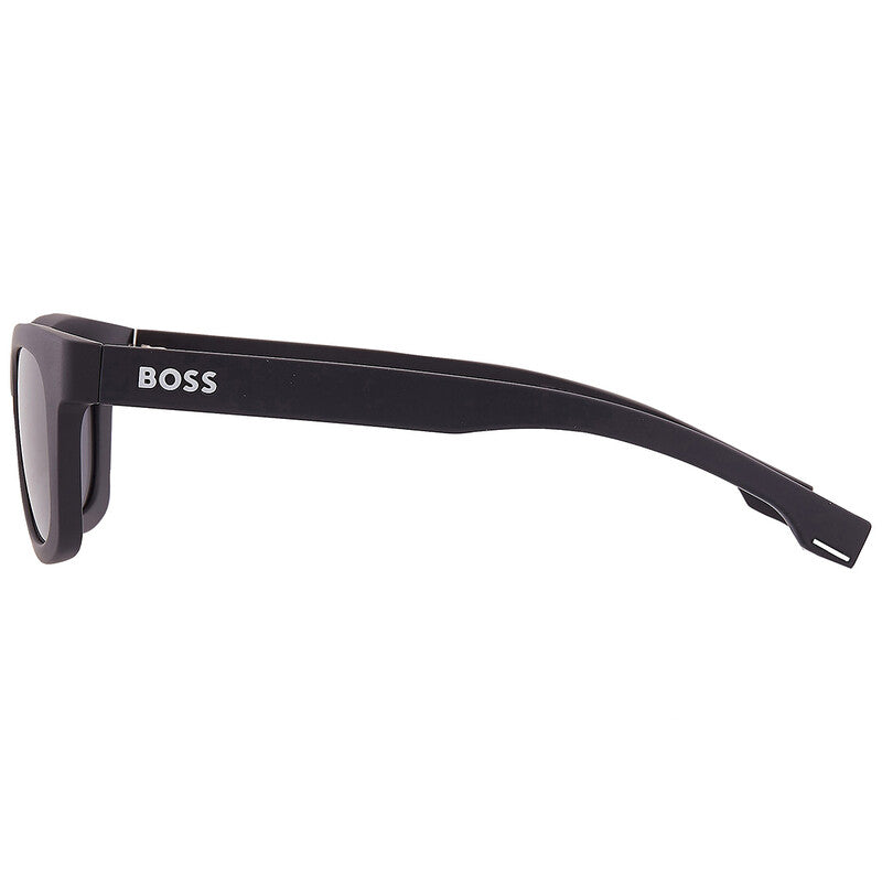 Grey Rectangular Men's Sunglasses
