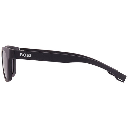Grey Rectangular Men's Sunglasses