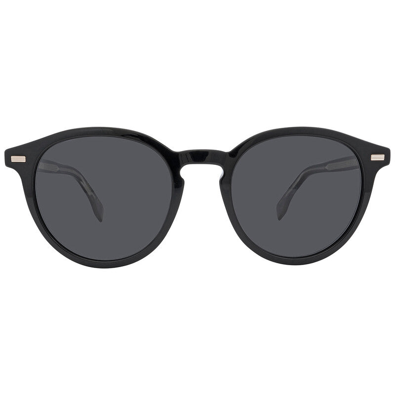 Grey Round Men's Sunglasses