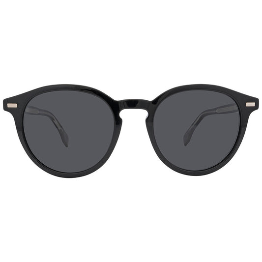 Grey Round Men's Sunglasses