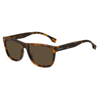 Polarized Brown Square Men's Sunglasses