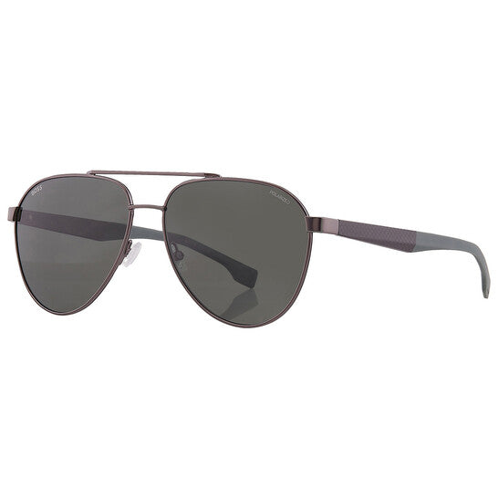 Polarized Green Pilot Men's Sunglasses BOSS 1485/S 0MFK/UC 60