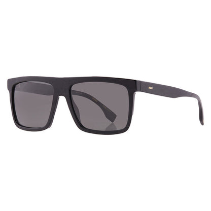 Polarized Grey Browline Men's Sunglasses