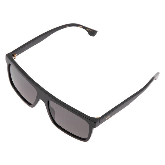 Polarized Grey Browline Men's Sunglasses