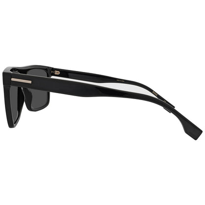 Polarized Grey Browline Men's Sunglasses