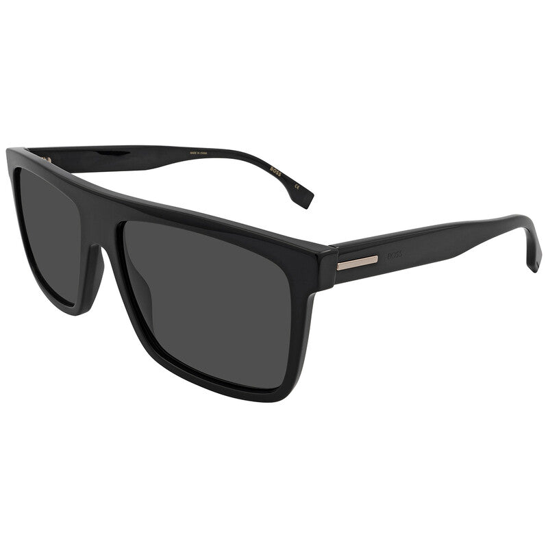 Polarized Grey Browline Men's Sunglasses