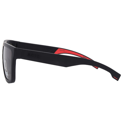 Polarized Grey Browline Men's Sunglasses