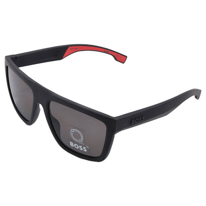 Polarized Grey Browline Men's Sunglasses