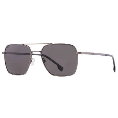 Polarized Grey Navigator Men's Sunglasses