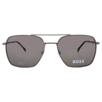 Polarized Grey Navigator Men's Sunglasses