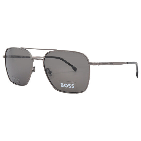 Polarized Grey Navigator Men's Sunglasses