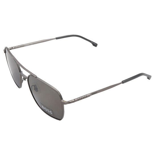 Polarized Grey Navigator Men's Sunglasses