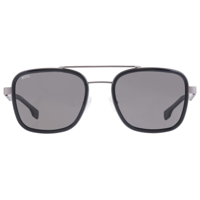 Polarized Grey Navigator Men's Sunglasses