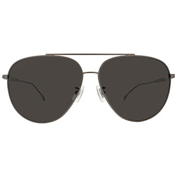 Polarized Grey Pilot Men's Sunglasses
