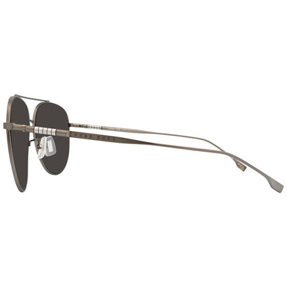 Polarized Grey Pilot Men's Sunglasses