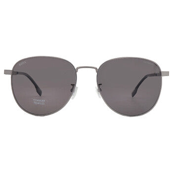 Polarized Grey Pilot Men's Sunglasses