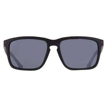 Polarized Grey Rectangular Men's Sunglasses