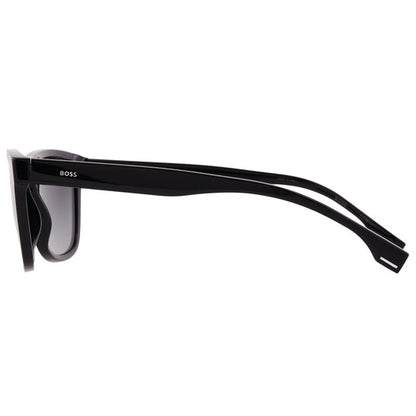 Polarized Grey Shaded Square Men's Sunglasses