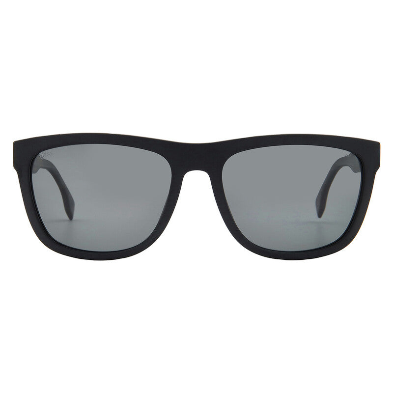 Polarized Grey Square Men's Sunglasses
