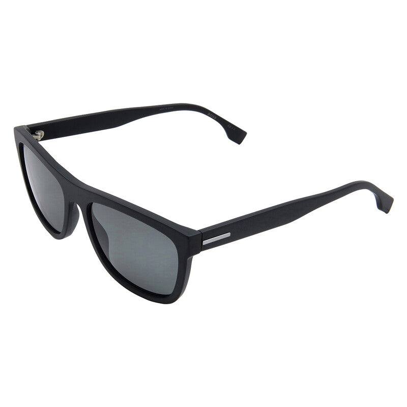 Polarized Grey Square Men's Sunglasses