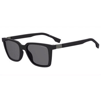Polarized Grey Square Men's Sunglasses