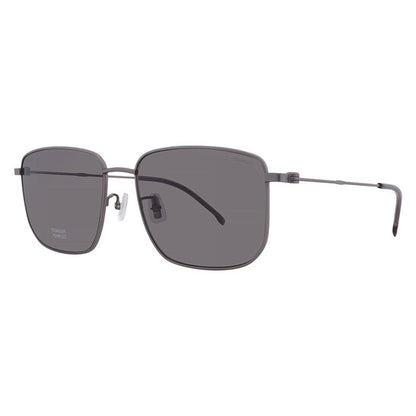 Polarized Grey Square Men's Sunglasses