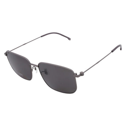 Polarized Grey Square Men's Sunglasses