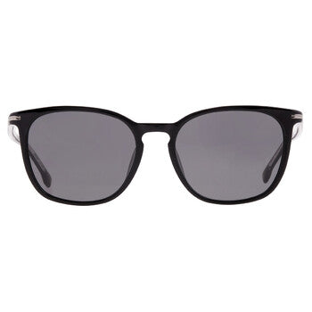 Polarized Grey Square Men's Sunglasses BOSS 1668/F/SK 0807/M9 56