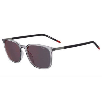Red Mirror Square Men's Sunglasses