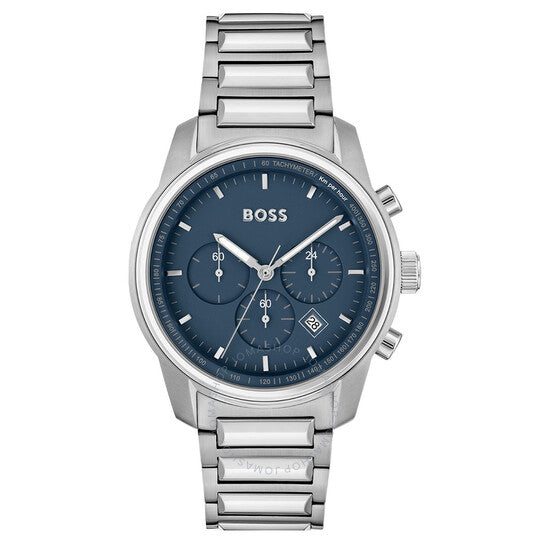 Hugo Boss, Trace Blue Dial Men's Watch