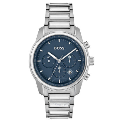 Hugo Boss, Trace Blue Dial Men's Watch