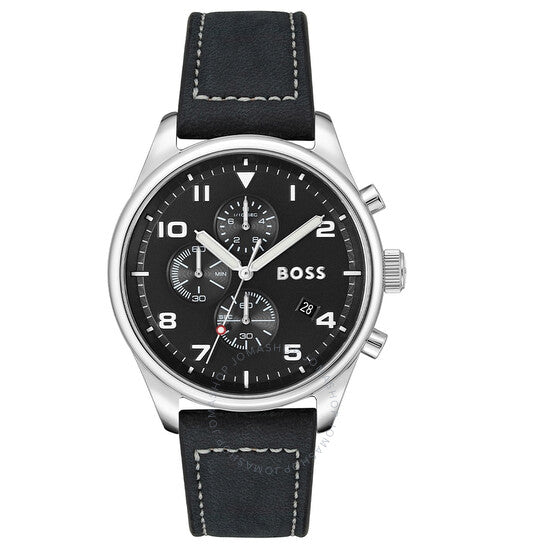 Hugo Boss, View Black Dial Men's Watch