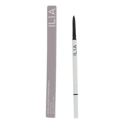 Ilia Beauty, Ladies In Full Micro-Tip Brow Pencil 0.003 oz Soft Black Makeup
