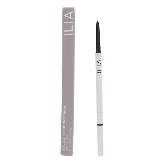 Ilia Beauty, Ladies In Full Micro-Tip Brow Pencil 0.003 oz Soft Black Makeup
