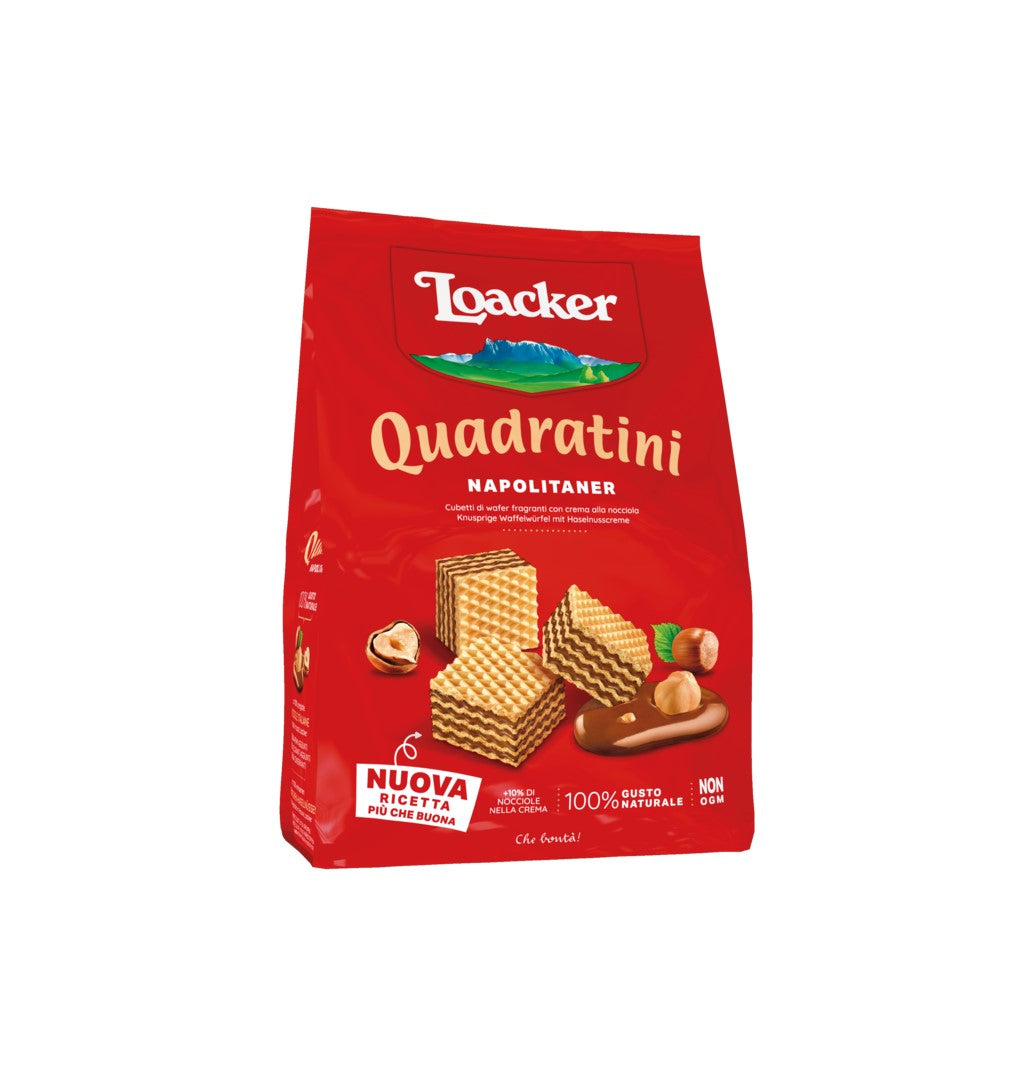 Loacker Quadratini Napolitaner 125gm (4..41 OZ)