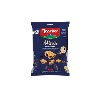 LOACKER MINIS CREMKAKAO 15 PACK