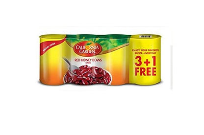 California Garden Canned Red Kidney Beans Dark 400gm x 4 pcs
