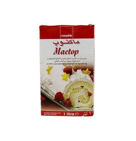 Macphie Mactop Cream 1 Ltr