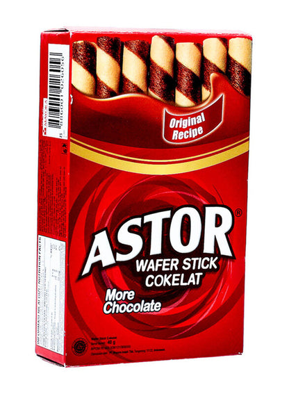 ASTOR WAFER STICK COKELAT 12 PACK