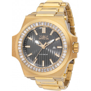Akula Quartz Crystal Gunmetal Dial Men's Watch