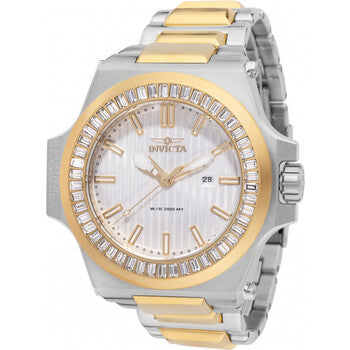 Akula Quartz Crystal Silver Dial Men's Watch