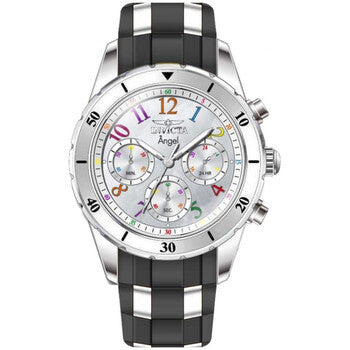 Angel Chronograph GMT Quartz White Dial Ladies Watch